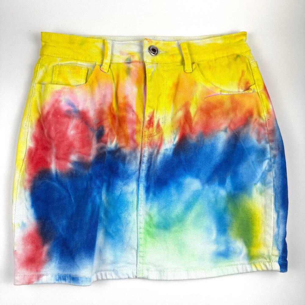 NINA ROSSI COLORED SKIRT SIZE: L MODEL:  NR837SK (10)